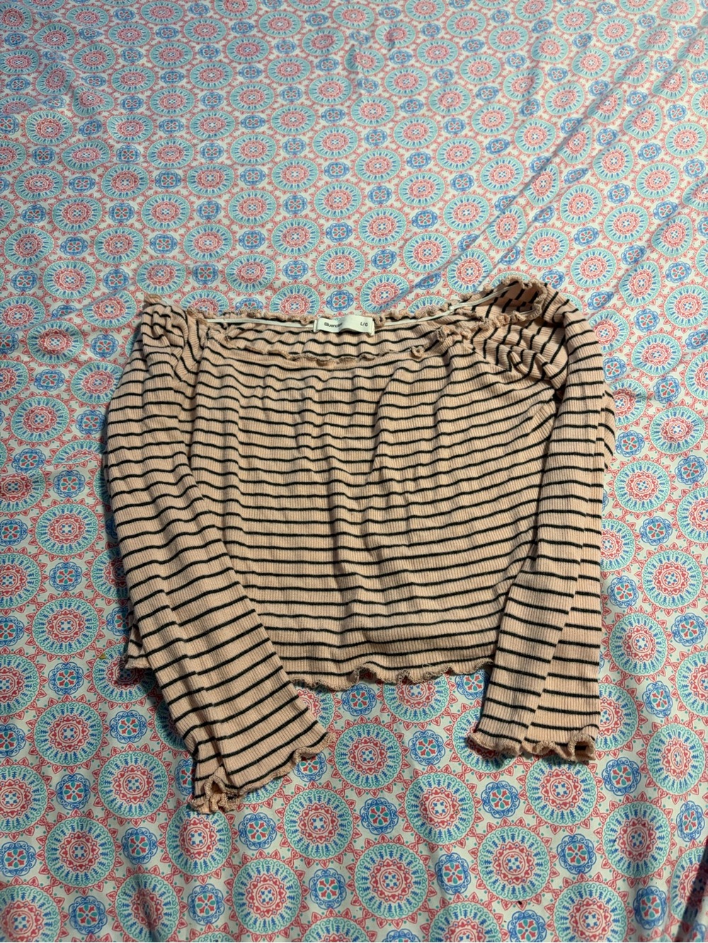 Large crop top